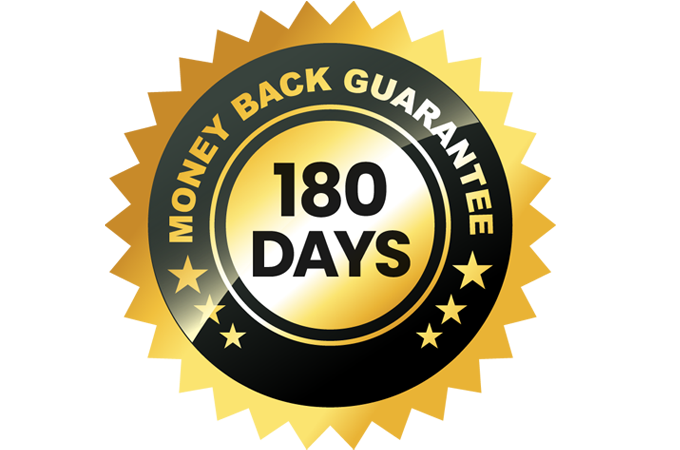 Money back guarantee seal
